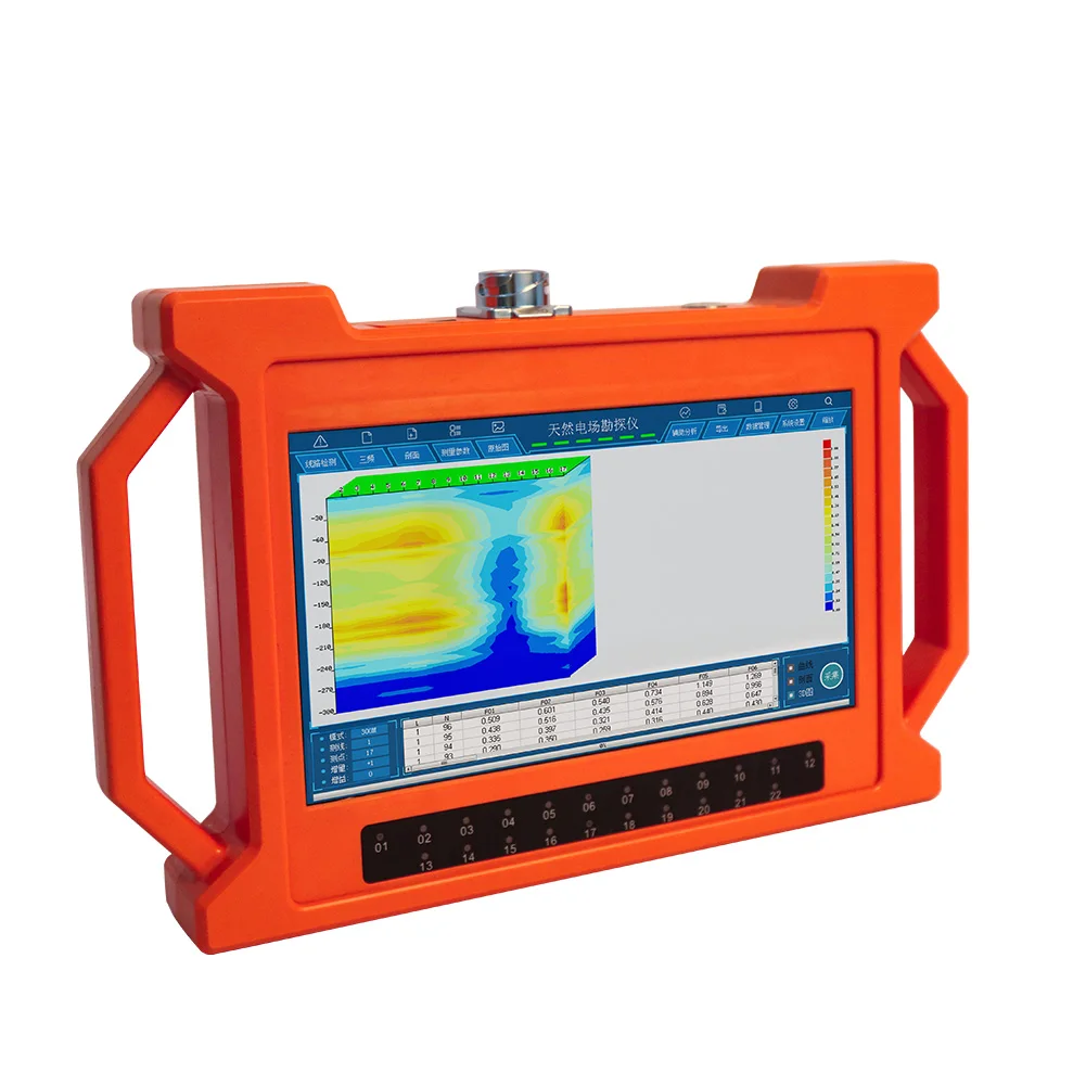 PQWT GT 150 Geophysical Water Survey Equipment 500m Underground Water Detector Multi Channel 3D Map