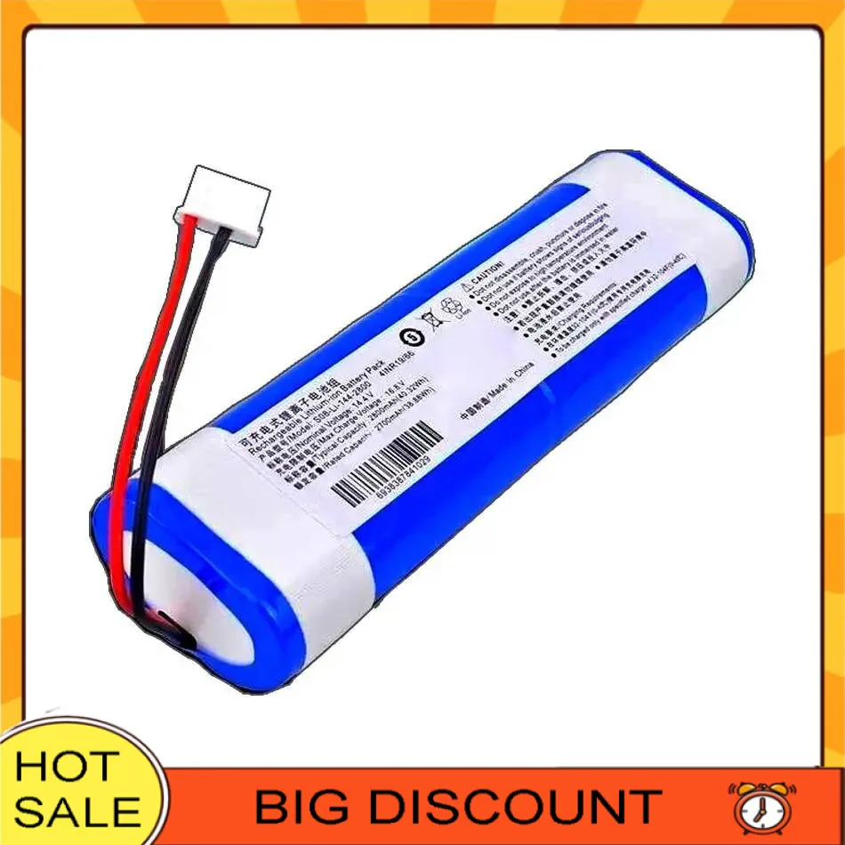 

For Ecovacs T8 T5neo T5fun N5 Robotic Vacuum Cleaner 2Line High Performance Fast Charging Battery 2600Mah