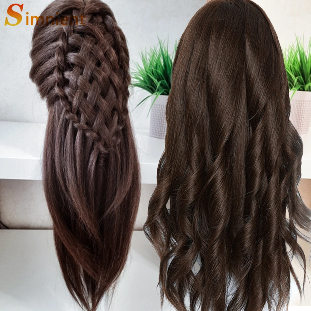 Nieuwe 85% Echt Haar Pop Hoofd Voor Kapsel Professionele Training Hoofd Mannequin Hoofd Styling Om Hot Krultang Rechtzetten