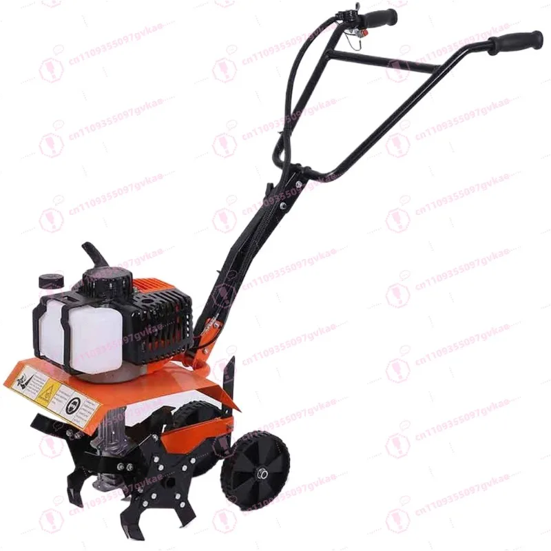 New Cultivator 2 Stroke Multi-function Rotary Tiller Machinery Compact Micro Tiller for Home Garden and Small
