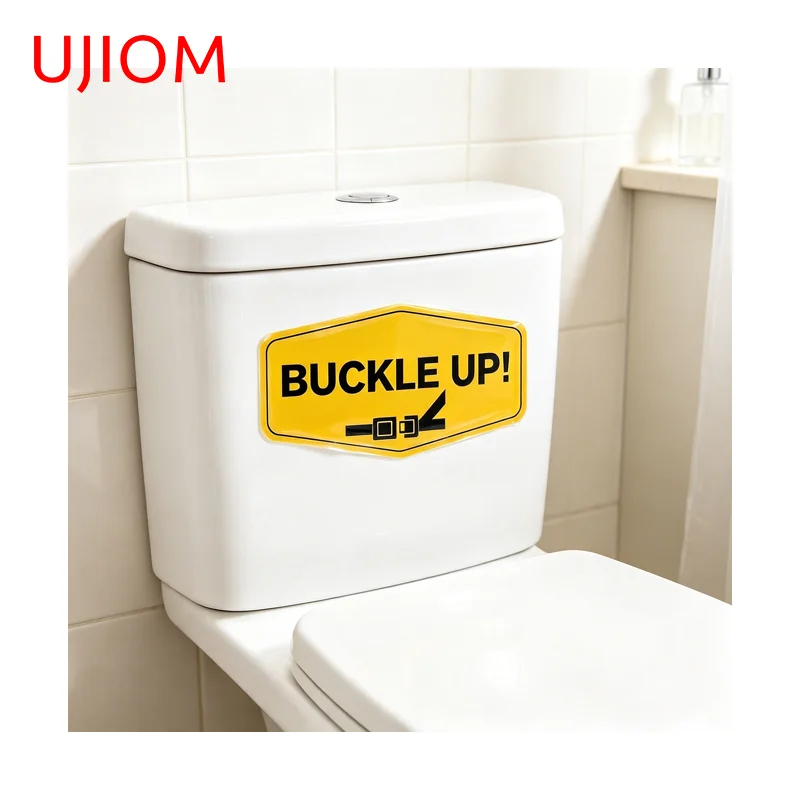Baby Nursery Panelling - UJIOM Buckle Up Wall Sticker Are