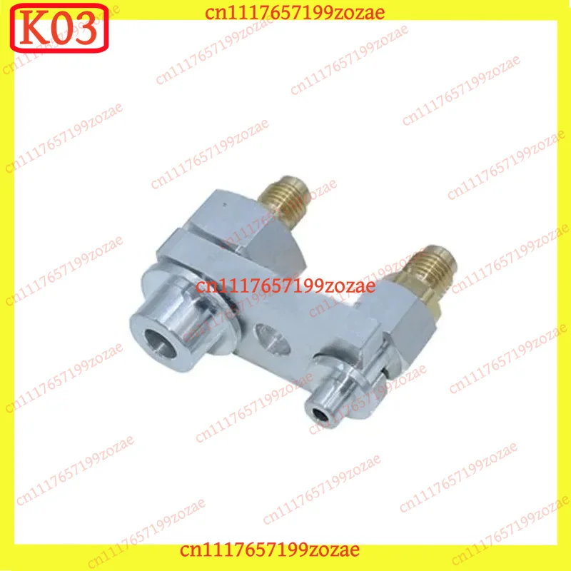 LK 1Pc Evaporator Leak Test Plug Joint Expansion Valve Connector for Car AC, Replacement Parts