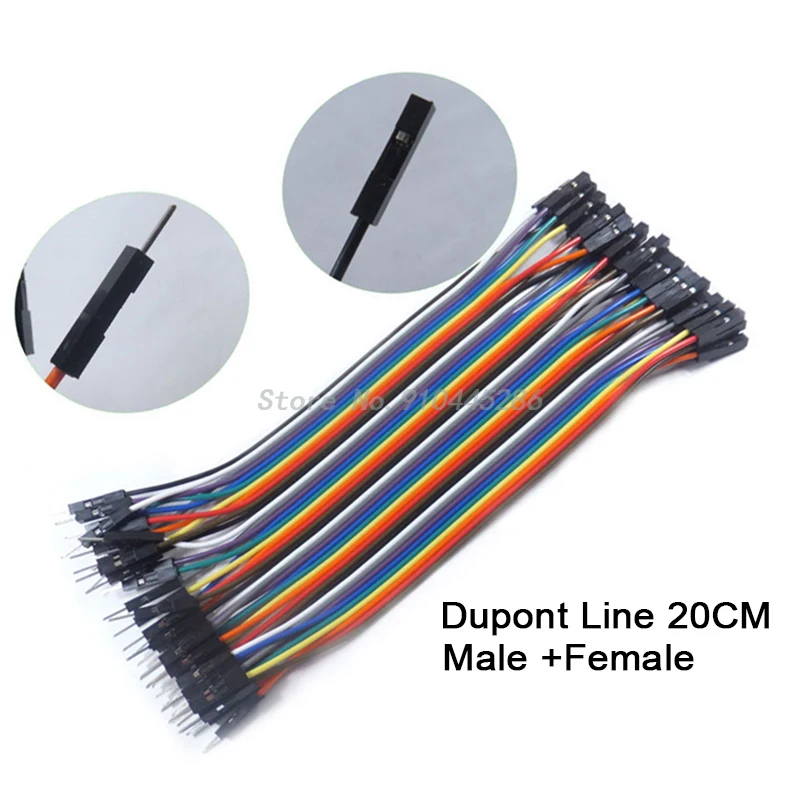 40 / 120pcs  20CM 40PIN Dupont Line Male To Male + Female And Female To Female Jumper Dupont Wire Cable For Arduino IBUW DIY KIT