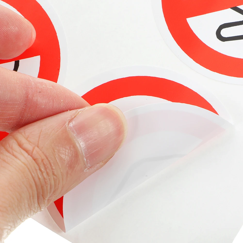 

40Pcs Do Not Touch Warning Stickers Self-Adhesive Vinyl Safety Decals for Industrial Machinery Factories Workshops Durable