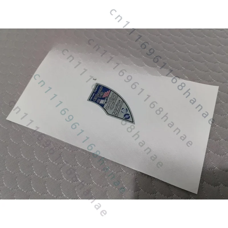 V2.0 DIY Waterproof Brushed Silver Housing Sticker For Sony D-NE10 International CD Walkman Restoration Spare Parts