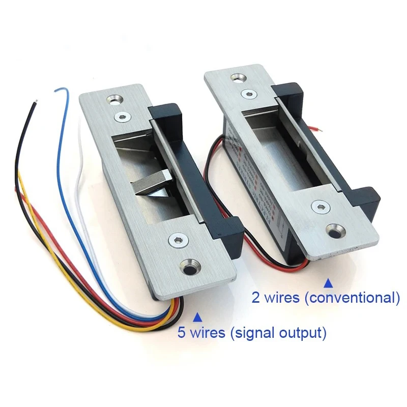 

Original DC12V Stainless Steel Sturdiness Narrow Frame Fail Secure ANSI standard Electric Strike Lock electronic door lock