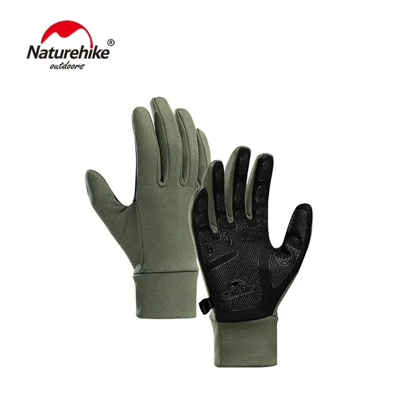 Naturehike Touch Screen Anti-skid Gloves Mountaineering Cycling Hiking Non-Slip Portable Gloves NH20FS032