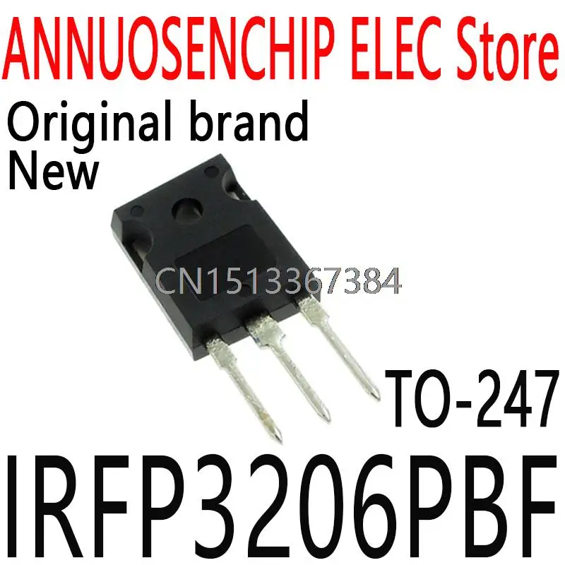 10PCS New and Original IRFP3206 3206 TO-247 200A 60V 2.4Mohm IRFP3206PBF 