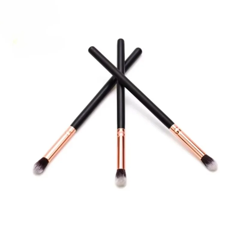 Private Label Vegan Eyeshadow Brush BK38A, Synthetic Hair Single Blending Concealer Makeup Cosmetic Brush
