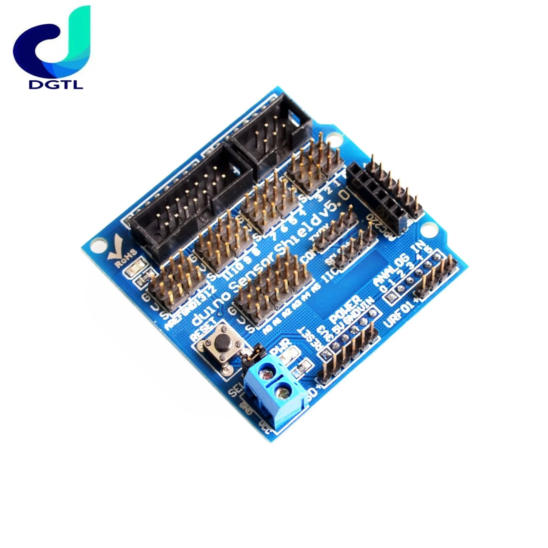 Sensor Shield V5.0 sensor expansion board   electronic building blocks of robot parts