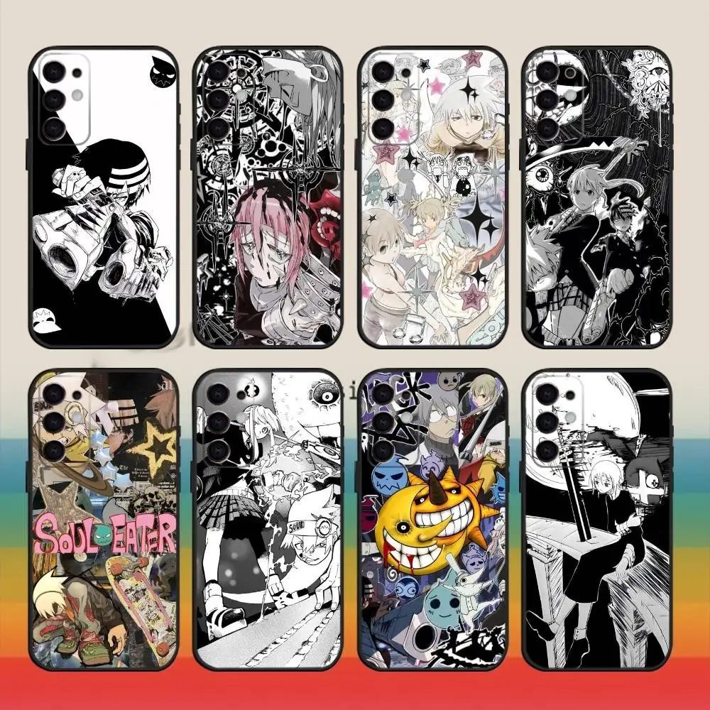 

Anime of S-Soul E-Eater Phone Case For Samsung S25,S24,S21,S22,S23,S30,Ultra,S20,Plus,Fe,Note,10,9,5G Black Cover