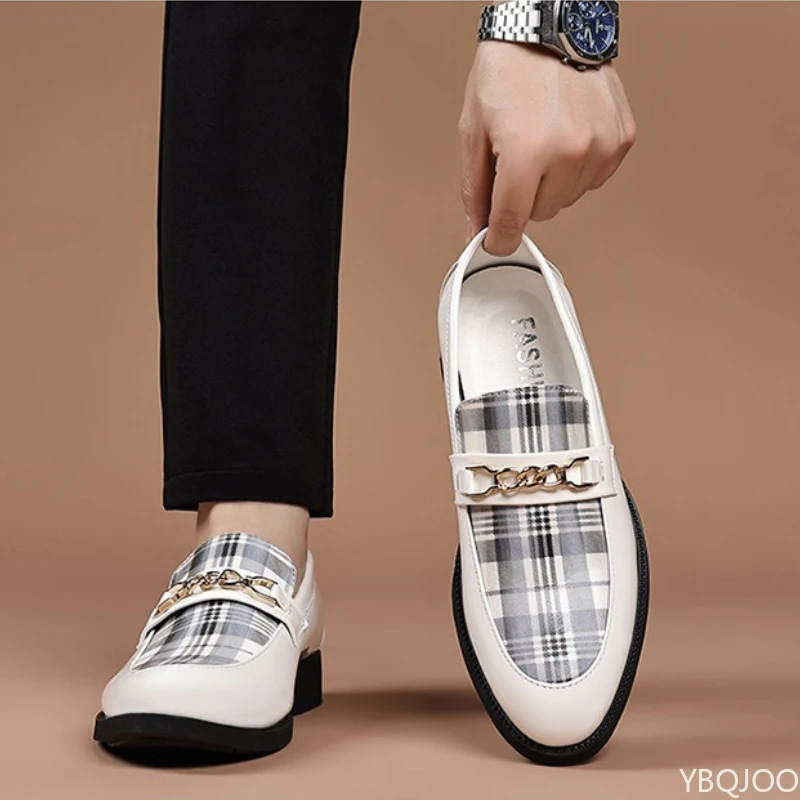 

Large Size Fashionable Men's Office Business Formal Shoes Low Cut Daily Comfortable Pointed Versatile Men's Wedding Shoes