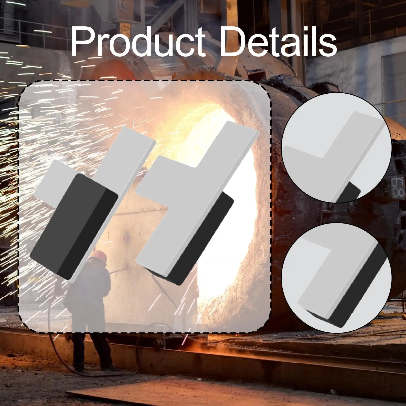 HVAC Pressure Switch Door Depressor Durable Metal Magnet Spare for Furnace Unit Maintenance Repair Part