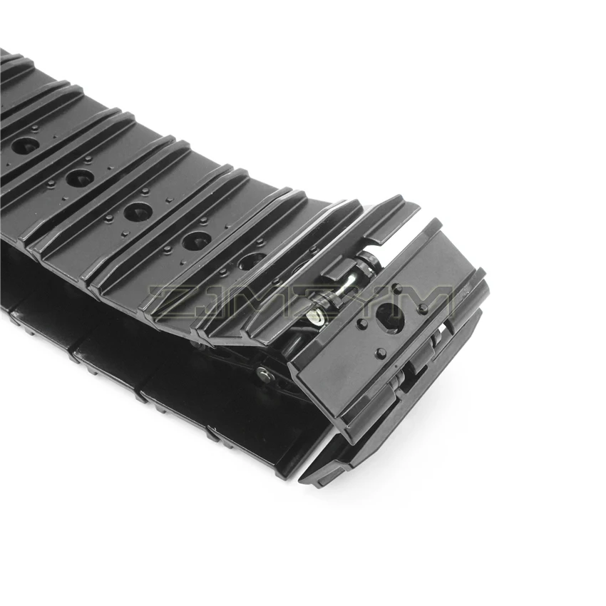 CUT-LD-01 Excavator Track DIY 1/14 Hydraulic RC Excavator Zinc Alloy Track 50MM Width RC Accessories Spare Part Metal Tracks