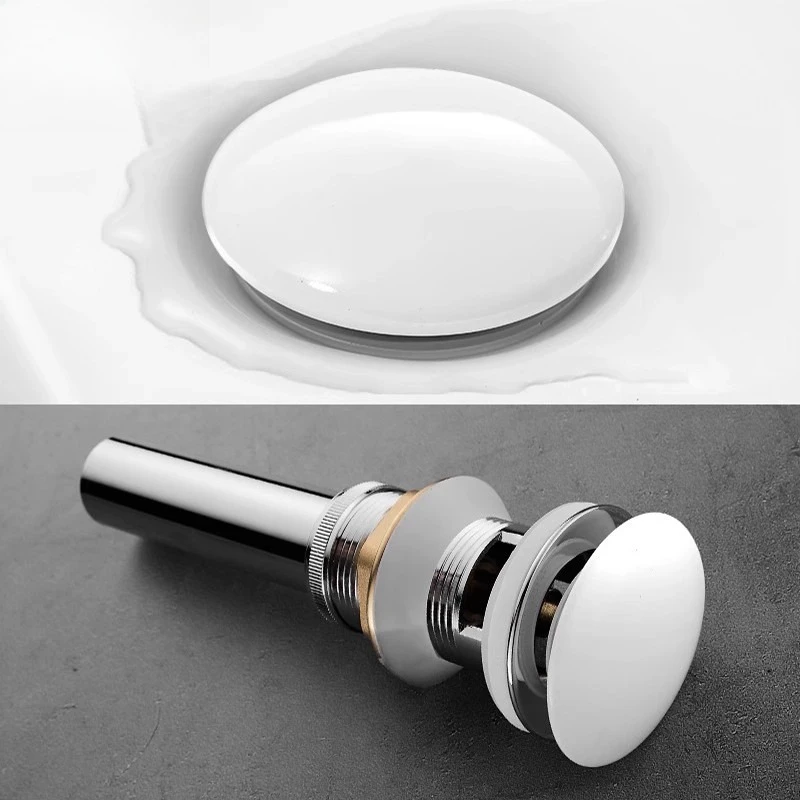 Art all-copper washbasin bounce press, safe, reliable and durable