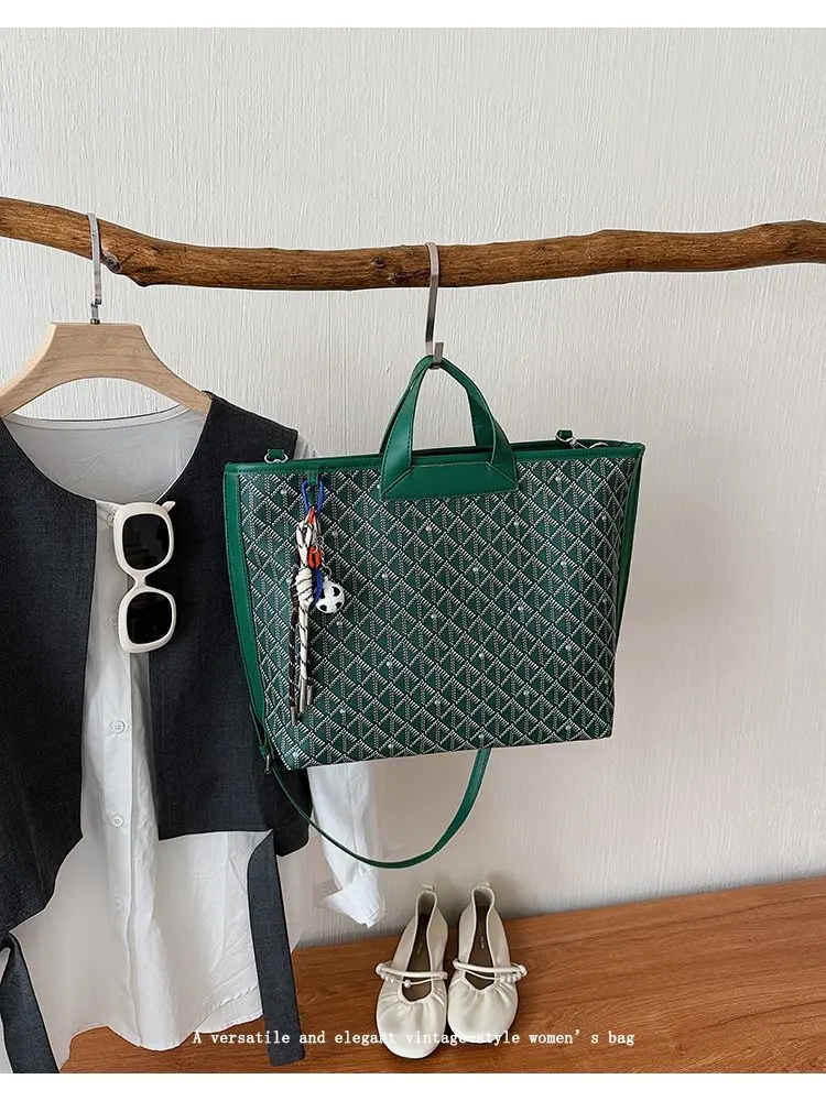 Simple Luxury Crossbody-Bag And Popular Best Diaper Bags For Women Vintage Fashion Tote Large Capacity - view 6