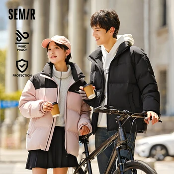 Semir למטה מעיל גברים נשים 2024 חדש החורף winderproof ללבוש ...