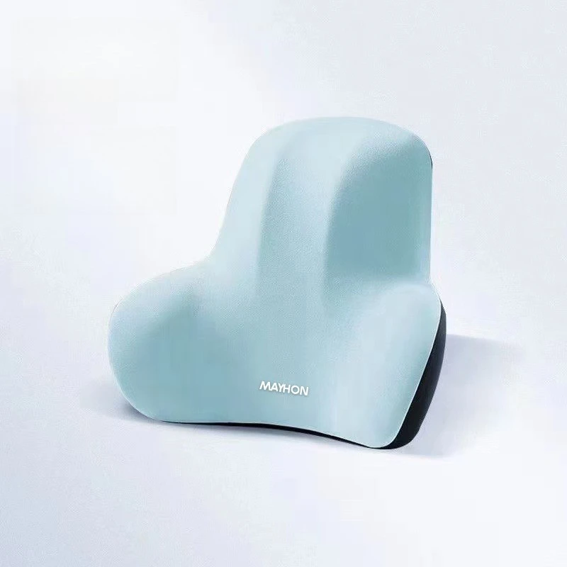 1pcs synthetic fibre Memory Foam Waist Cushion Padding  Back Stress Taxi Seat Rental Home Tone Stiffen Posture For Daily Rest