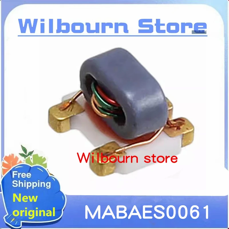 10pcs~50pcs 100% NEW MABAES0061 MABAES 0061 RF 1:4 Flux Coupled Step-up Transformer 2.0 - 800 MHz SMD