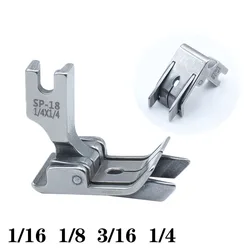 SP-18 Double Knife Edge Guide Presser Foot  Industrial Sewing Presser Machine Flat Car Single Needle Lockstitch Accessories
