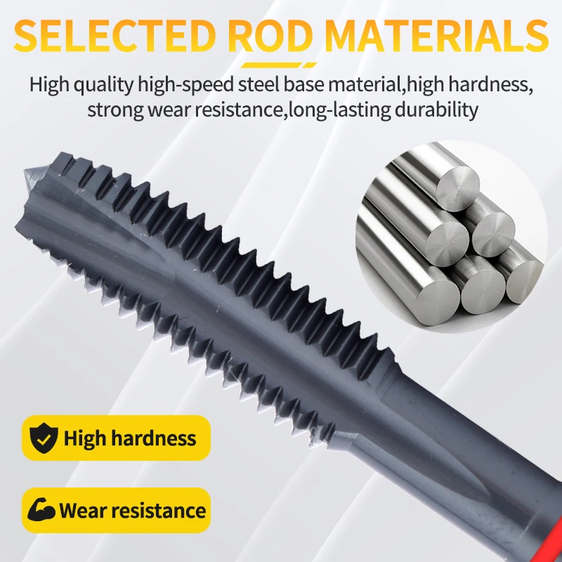 EVROPA TAP HSS-CO Red Ring JIS Standard With OX Spiral Pointed Tap M2 M3 M4 M5 M6 M7 M8 M9 M10 M11 M12 Machine Screw Thread Taps