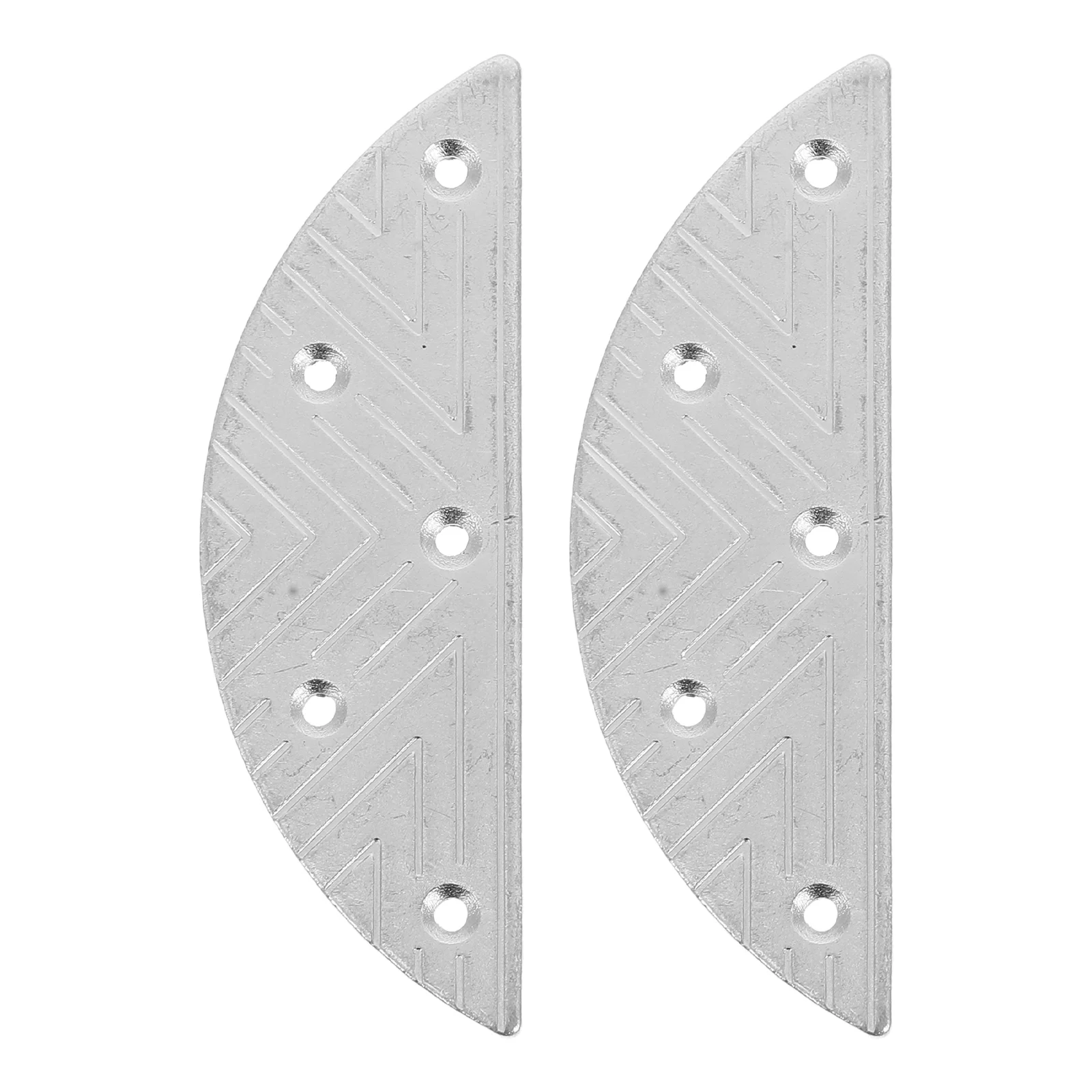 Metal Wear-resistant Discs for Men's Shoes Half Moon Heel Pad Repairing House Board Sole Pads Plates Iron