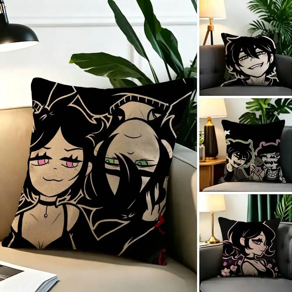 The Coffin of Andy LeyLey  Pillow Case Square Double-Sided Sofa Cushion Cover Bedroom Bedside Pillow