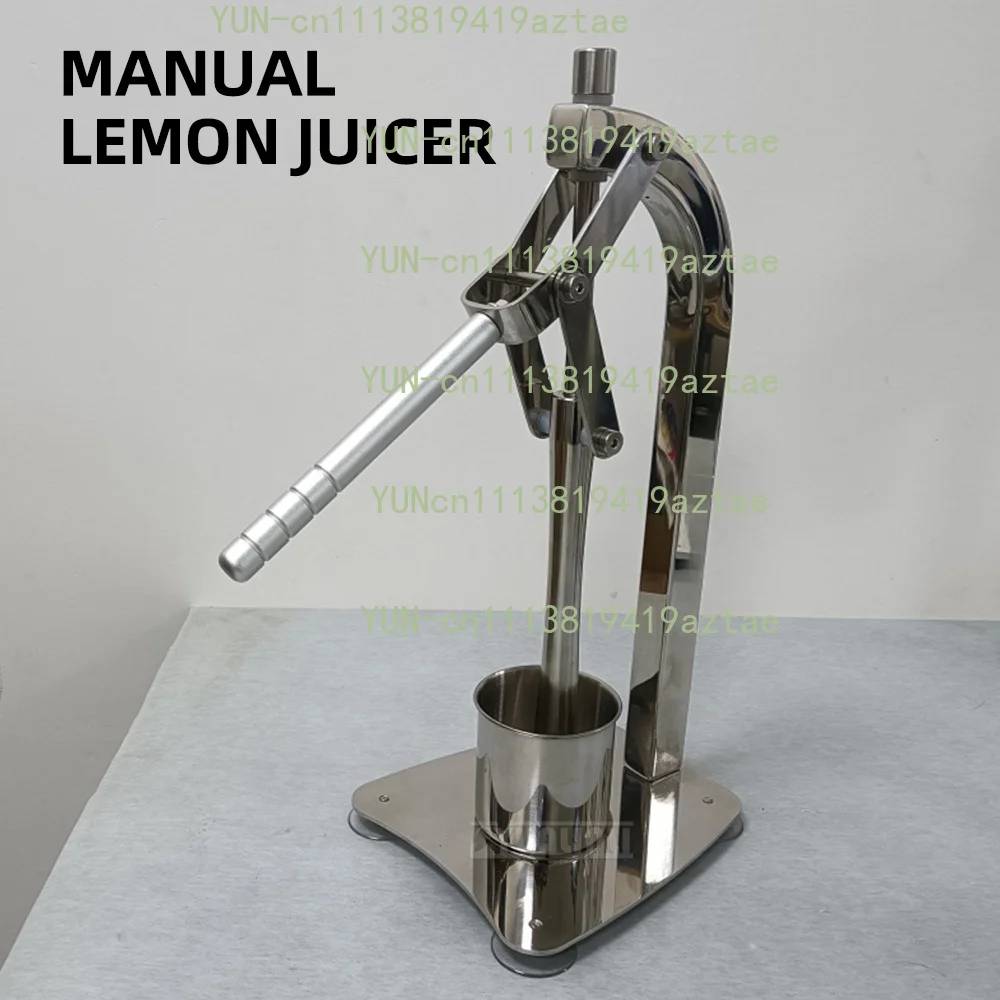 Manual Juicer Stainless Steel Lemon Squeeze Machine Hand Press for Citrus Oranges Efficient Kitchen Gadget