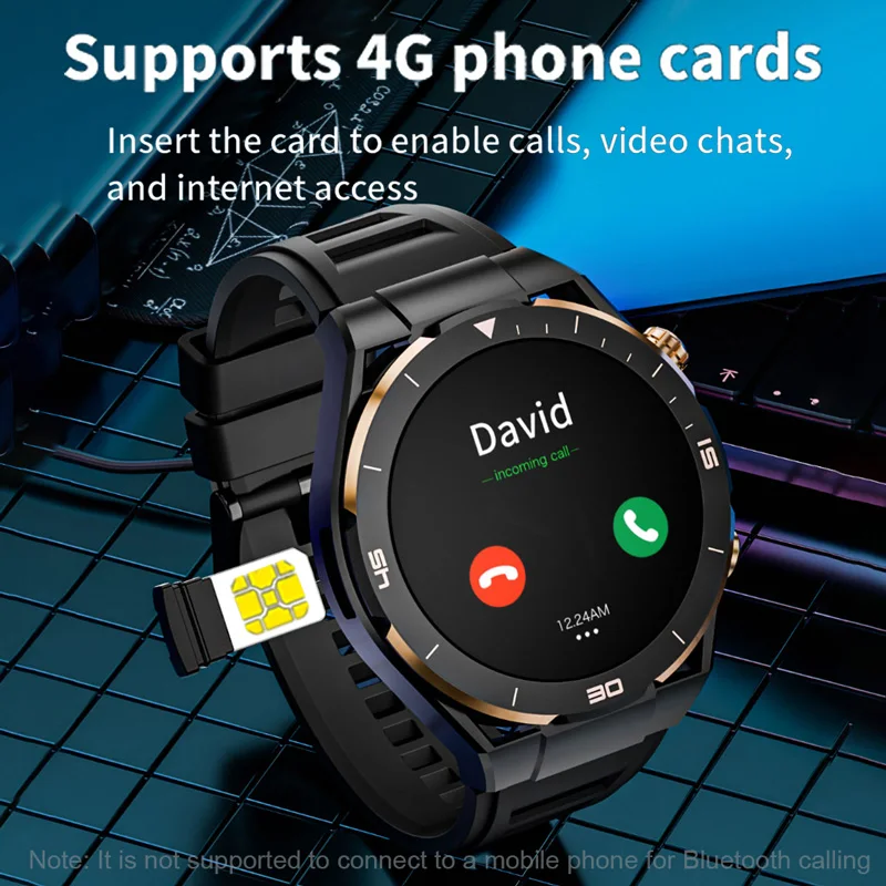 Smart Watch Sim Card 4G Android 8.1 1.54