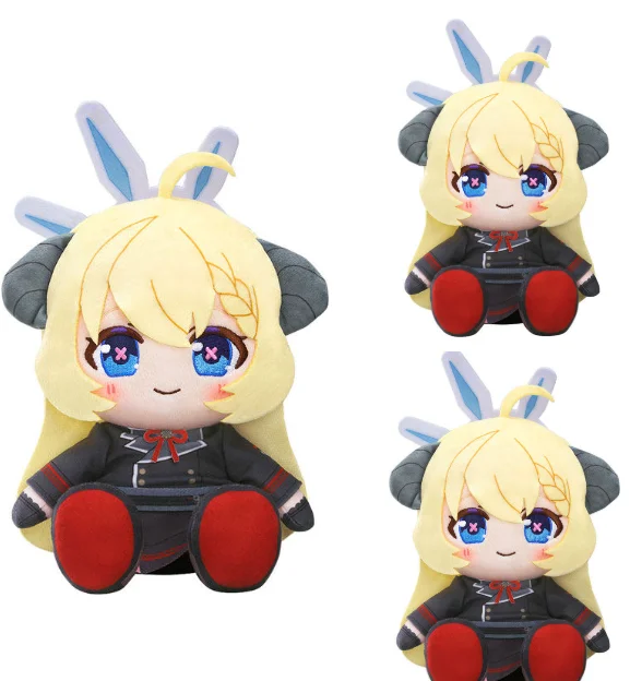 

Anime Sitting Posture Blue Archive‌ ‌Kawakami Agari‌ Cartoon Figure Idol Plushies Body Dress Up Cosplay Figures Halloween