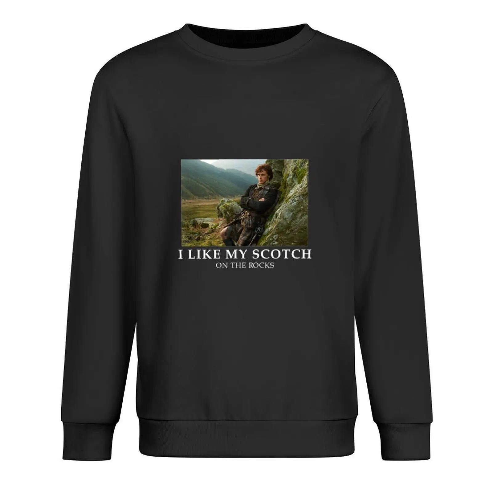 

Outlander Scotch on the Rocks Pullover mens clothes men wear mens designer clothes aesthetic clothing new in sweatshirts