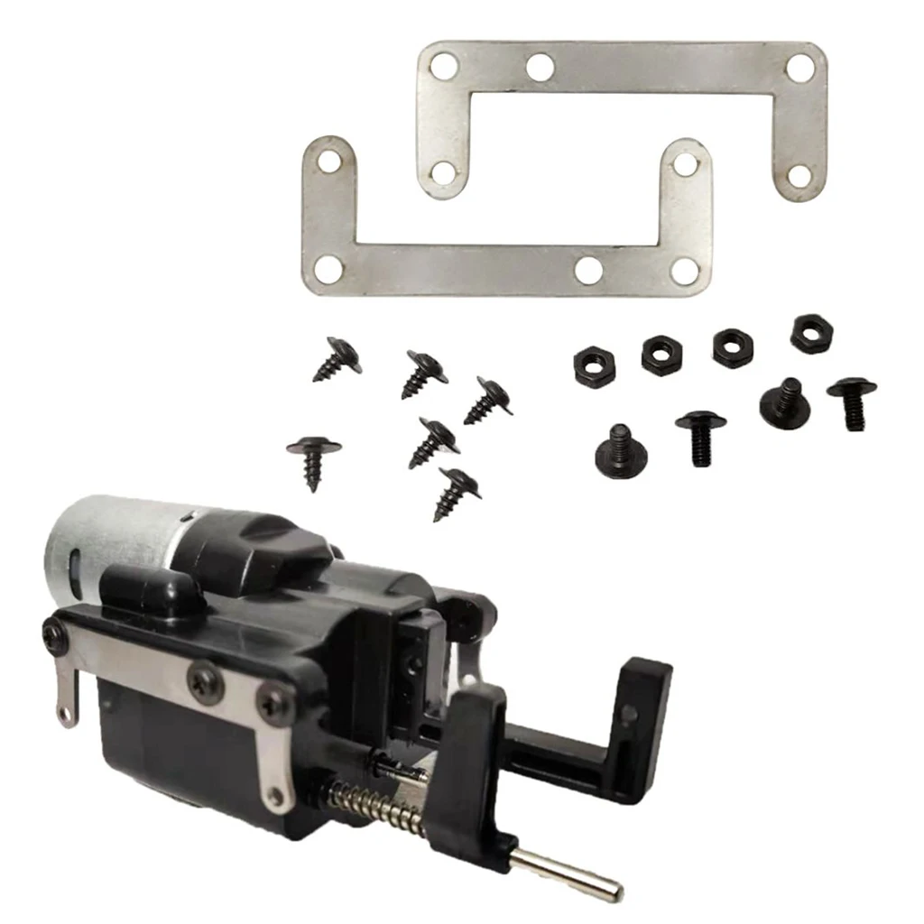 Metal Gearbox Suporte de Alongamento, Peças De Reposição Do Carro RC, Caixa De 2 Velocidades, Modelo MN, 1:12, D90, D91, D96, D99