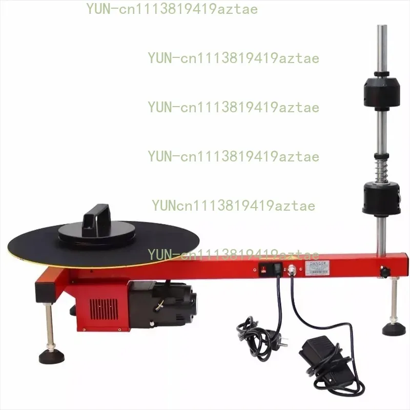 Electric Stretch Film Wrapper 110LBS Capacity 220V Semi-Automatic Pallet Packaging Machine