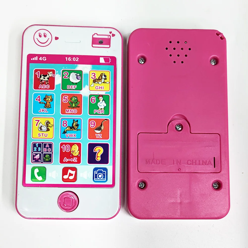 Kinderen Telefoon Baby Muzikaal Vroeg Educatief Speelgoed Engels Leren Mobiel voor Kinderen met Geluid voor Kinderen Telefoon Speelgoed