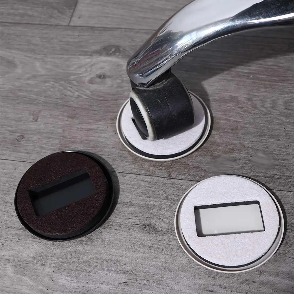 Protector de suelo para muebles, Protector de pies, tapón para rueda de silla, ruedas para muebles, almohadilla de fijación para ruedas, alfombrilla para pies con rodillo para silla