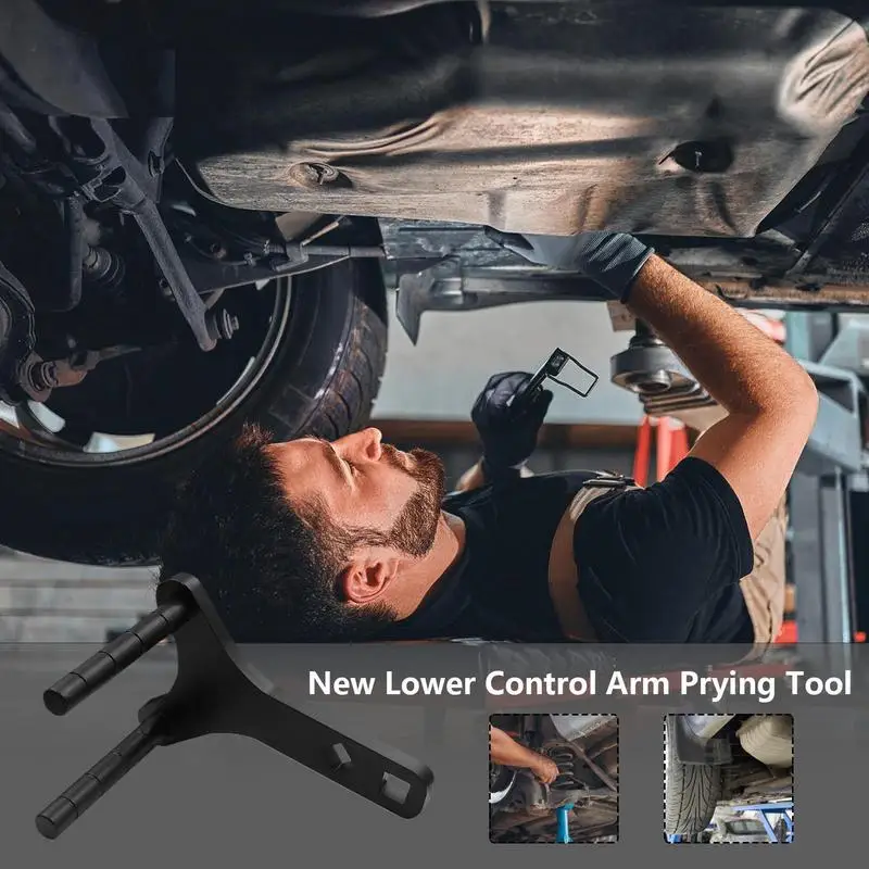 Lower Control Arm Prying Tool Car Ball Joint Removal Tool Front-Wheel Drive Vehicles Bushing Removal Tool For Precise Alignment