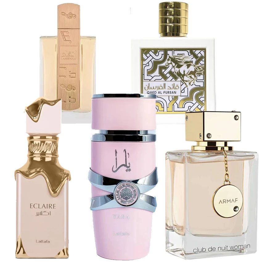 

Best-Selling Lattafa Arabic Perfume & Cologne Set - Long Lasting Fragrance for Women/Men, Luxury Parisian Scent Gift Box