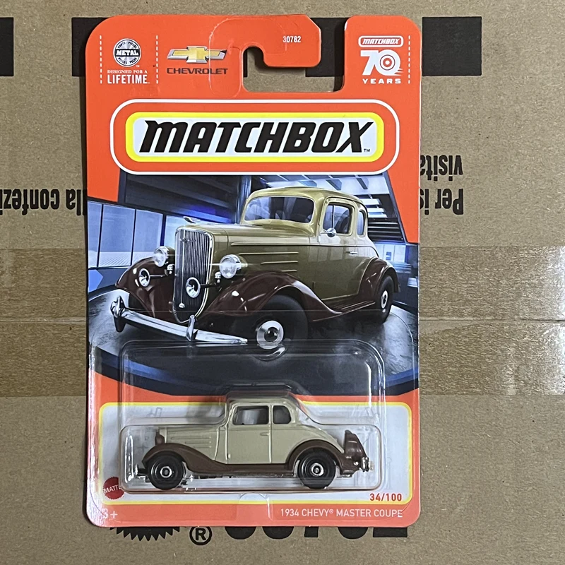 2023 Matchbox Cars 1934 CHEVY MASTER COUPE 1/64 Die-cast Model Car Toy Vehicles