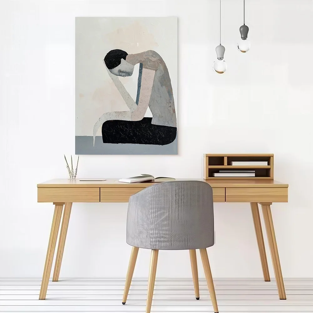 Figurative Abstract Painting Canvas Wall Arts Poster Customizable Pictures Printing for Room Art of Murals Decorative Paintings