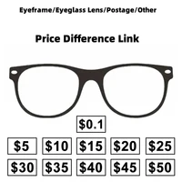 CLLOIO Enlace de diferencia de precio para monturas y lentes de gafas/Tarifa de envío/Enlace de diferencia de precio (otro)