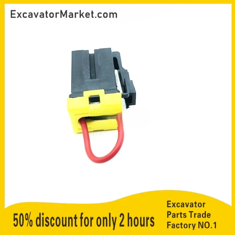 

For Excavator Daewoo Doosan 55 60 150 220 300-5-7 Excavator Square Fuse Tube Fuse Piece Waterproof Fuse Box Parts