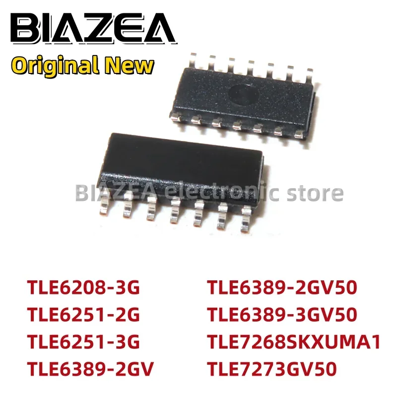 1piece TLE6208-3G TLE6251-2G TLE6251-3G TLE6389-2GV TLE6389-2GV50 TLE6389-3GV50 TLE7268SKXUMA1 TLE7273GV50 SOP14 Chipset