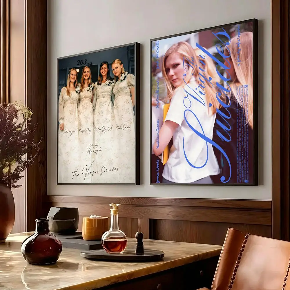 movie The Virgin Suicides Poster Poster HD Printing Cozy Warm Style Home Decor Suitable for Living Room Bedroom Gift