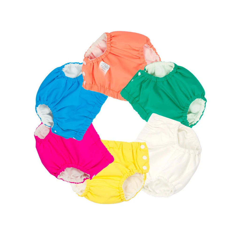 

Baby Swimming Pants Water Proof Cotton Diaper Washable Leakproof Waterproof