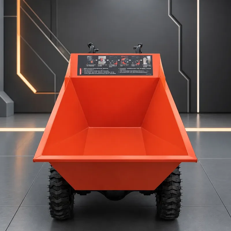 Lightweight Construction Site Transportation Trolley Easy to Use  Transporter for Small Narrow Roads