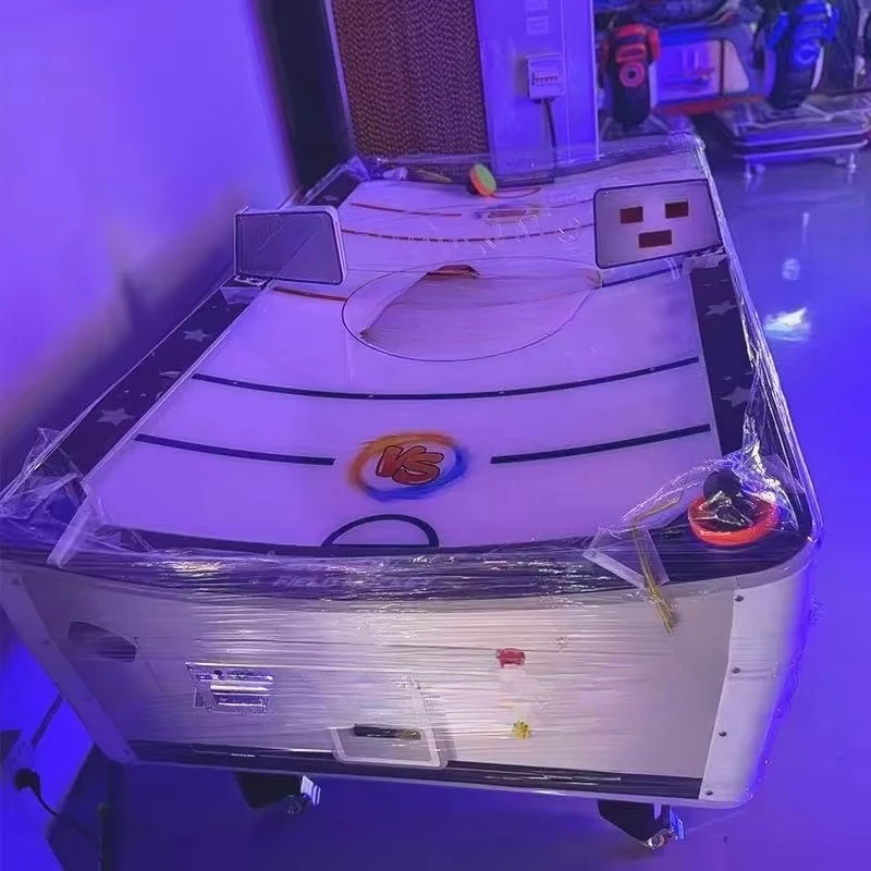 Double Player Air Hockey Table Coin Operated 110/220V CE Certified Electronic Scoreboard Home Party Game Room Customized