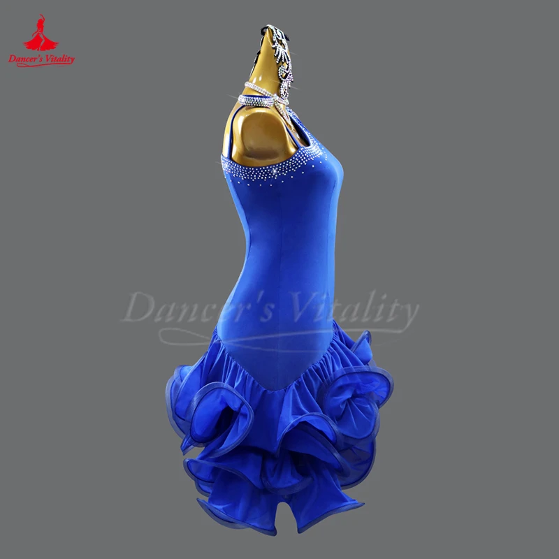 성인 및 어린이 사용자 정의 Fishbone 드레스 라틴 국제 챔피언십 블랙풀 댄스 축제 경쟁 의류