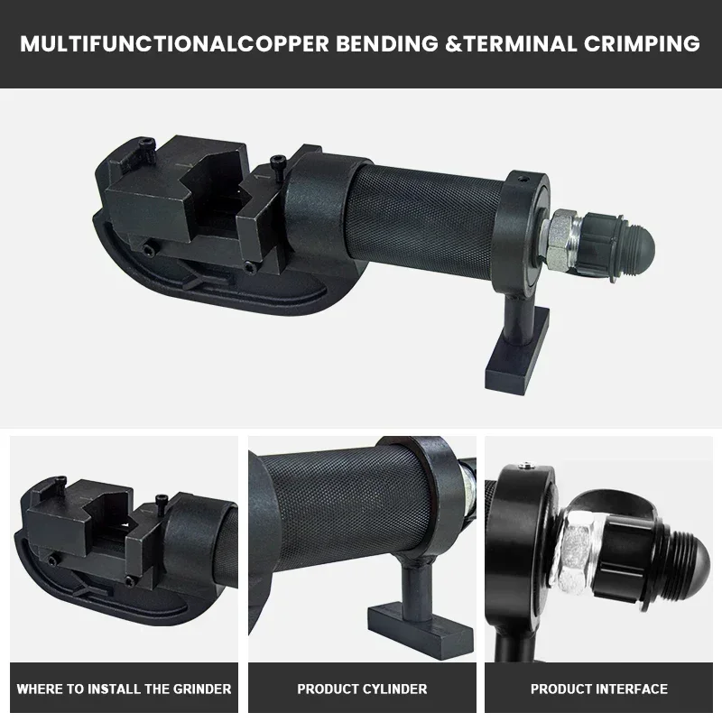 CBC-25 Hydraulic Copper Busbar Bending Machine Multi-Function Bender Tool for 5mm Thick CU/AL Bar Processing