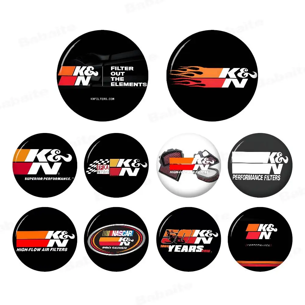 K&N Air Filters 58mm Cute Series Pins Funny Badge Interesting Cartoon Animals Brooches Backpack Clothes Gift Accessory