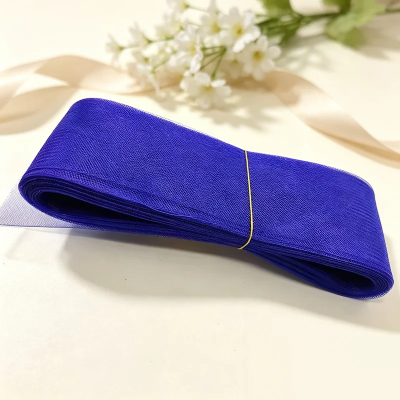 Rigid Polyester Mesh Horsehair Braid Trim, Reliable Boning Material for Wedding Gown Building,  Hat Craft Projects